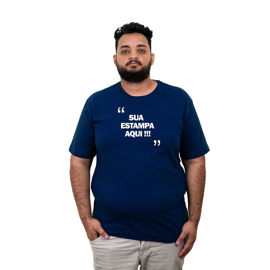 Camisa Personalizada Plus Size