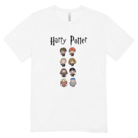 Camisa Feminina Baby Look Turma de Hogwarts