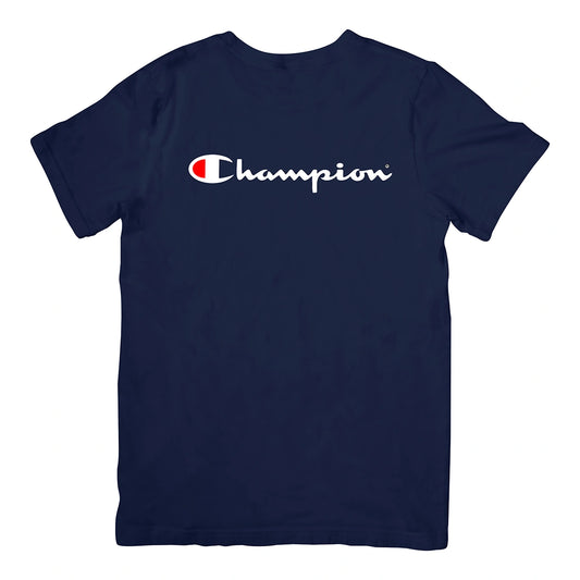 Camisa Champion Logo Script