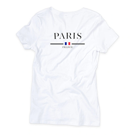 Camisa Feminina Baby Look Paris