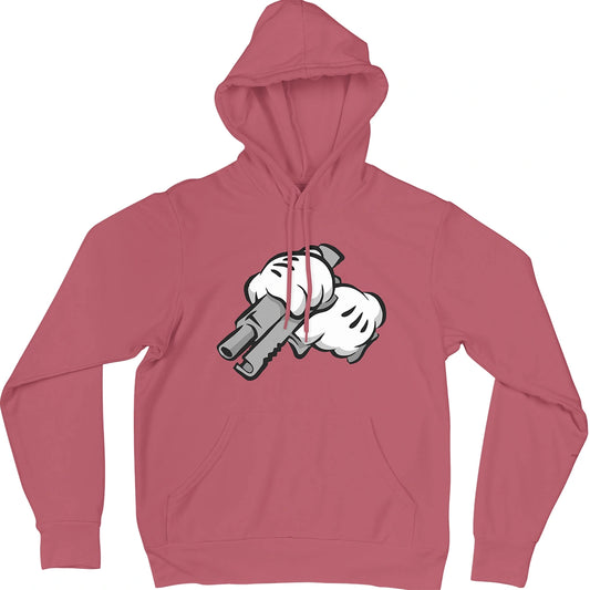 Blusa Moletom Gloves And Gun Com Capuz