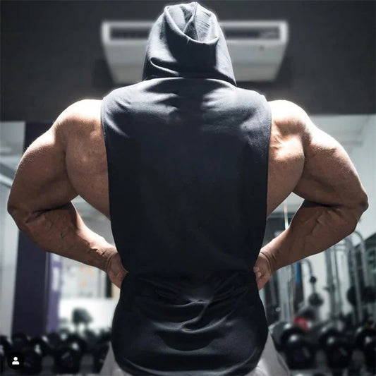 Muscleguys marca roupas musculação com capuz camisa
