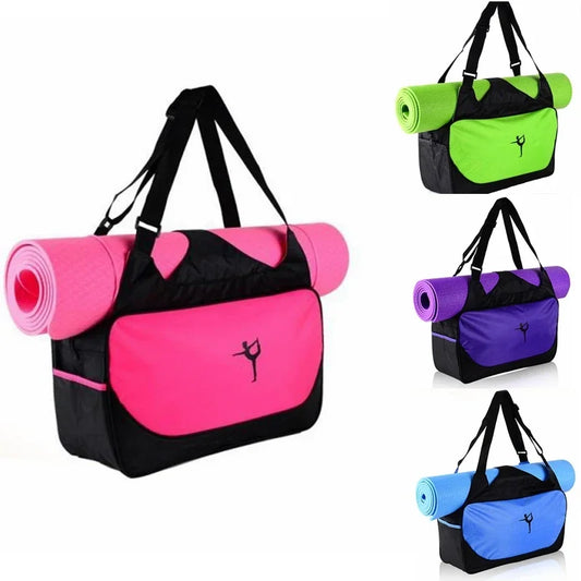 Bolsa 48*24*16cm multifuncional saco de esteira de yoga duffle saco de fitness saco de yoga