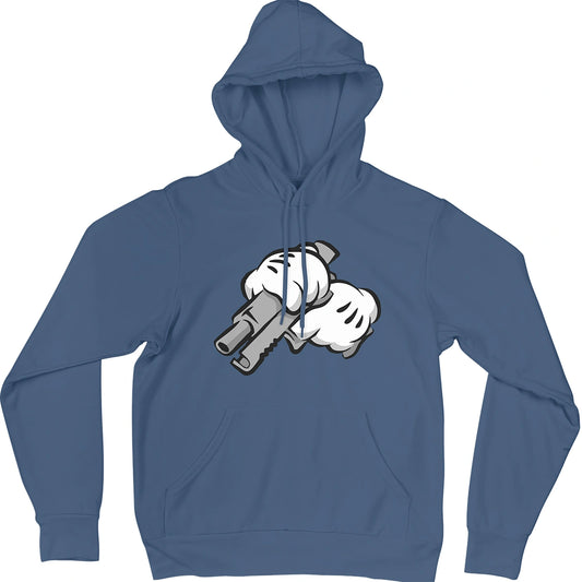 Blusa Moletom Gloves And Gun Com Capuz