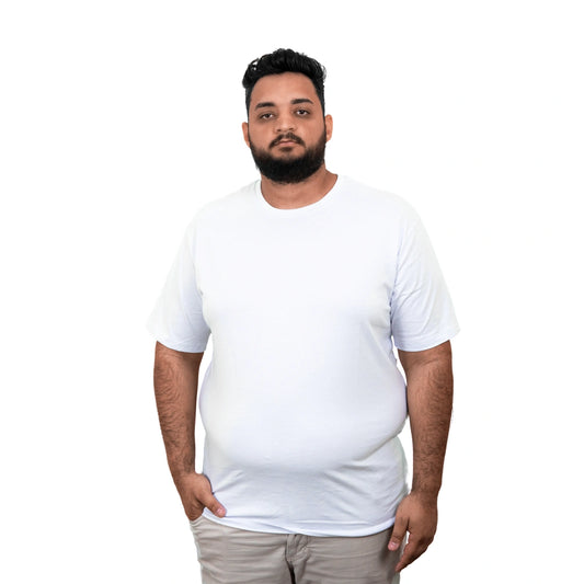 Kit 10 Camisas Plus Size Masculina Lisa Algodão Premium