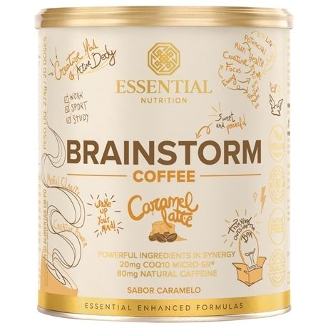 Brainstorm Coffee (186g) - Sabor: Caramel Latte