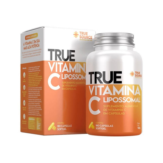 True Vitamina C Lipossomal (180 caps) - Padrão: Único