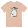 Camisa Feminina Baby Look Troco Gente Chata Por Cafe