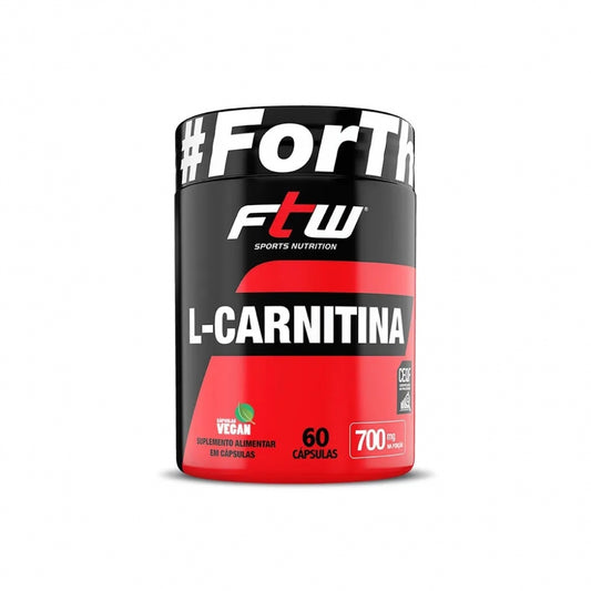 L-Carnitina 700mg (60 caps) - Padrão: Único