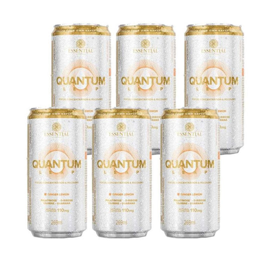 Quantum Leap Pack (6 Latas x 269ml) - Sabor: Ginger Lemon