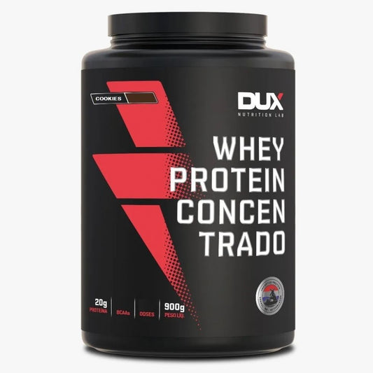 Whey Protein Concentrado Pote (900g) - Sabor: Cookies