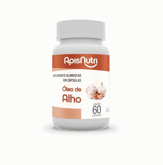 Óleo de Alho 500mg (60 caps) - Padrão: Único