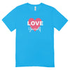 Camisa Feminina Baby Look Love Yourself