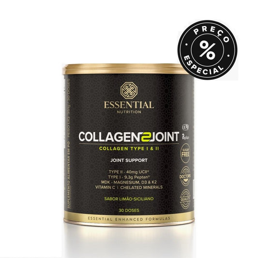 Collagen 2 Joint Lata - Sabor: Limão Siciliano (351g)