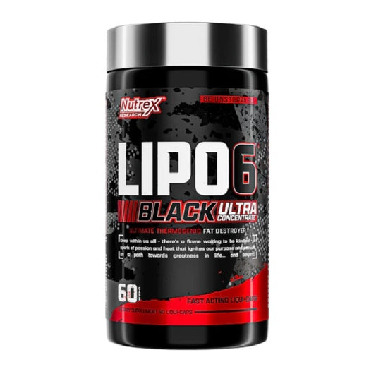 Lipo 6 Black Ultra Concentrade (60 caps) - Padrão: Único