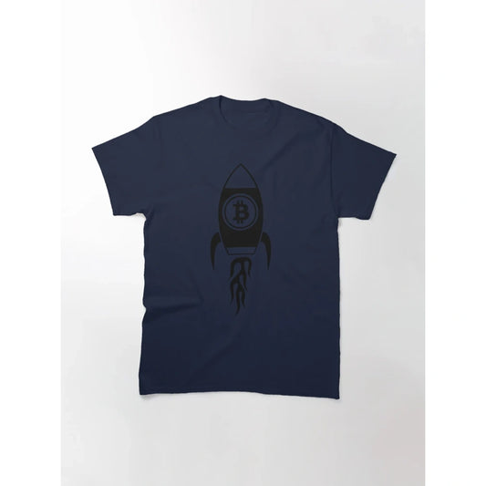 Camisa Bitcoin Rocket