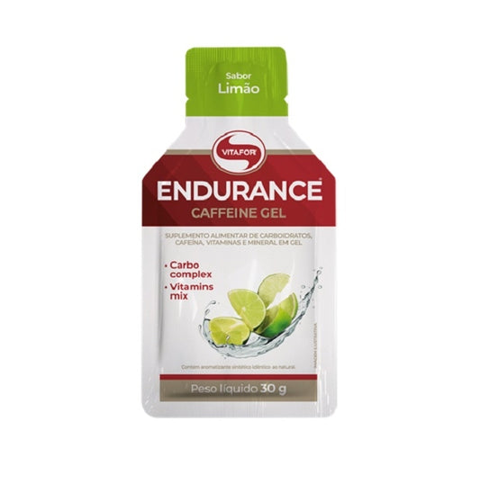 Endurance Caffeine Gel (30g) - Sabor: Limão