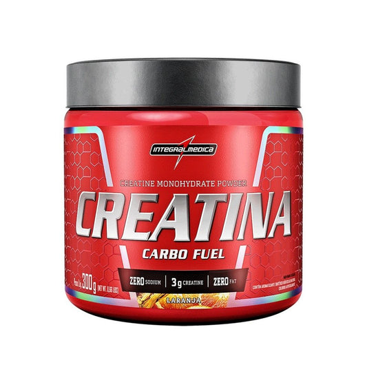 Creatina Carbo Fuel (300g) - Sabor: Laranja