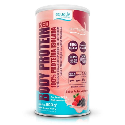 Body Protein (600g) - Sabor: Frutas Vermelhas