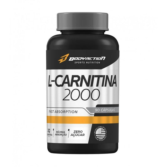 L-Carnitine 2000mg (90 caps) - Padrão: Único