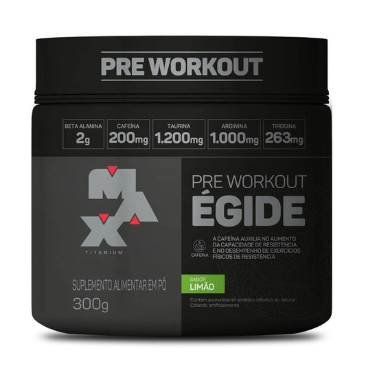 Égide Pre-Workout (300g) - Sabor: Limão