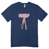Camisa Feminina Baby Look Bailarina Tênis