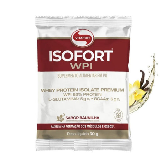 Isofort Sachê (30g) - Sabor: Baunilha