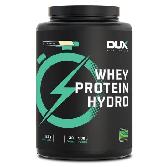 Whey Protein Hidrolisado Pote (900g) - Sabor: Baunilha