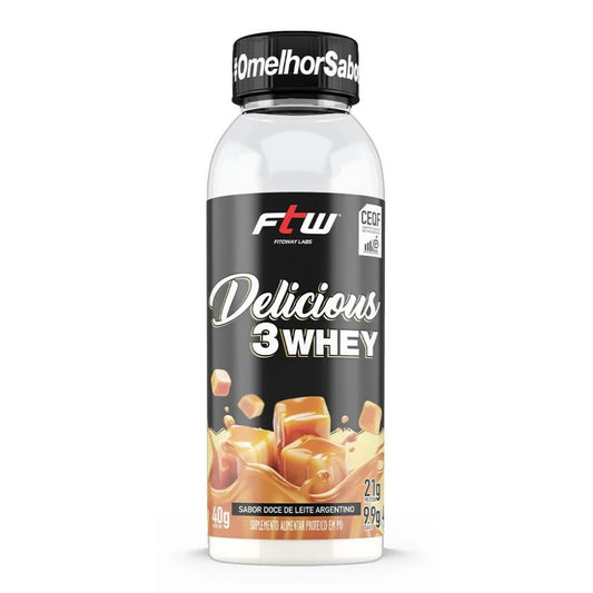 Delicious 3Whey (40g) - Sabor: Doce de Leite Argentino