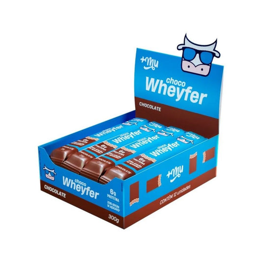 Choco Wheyfer Display (12 unid. 25g) - Sabor: Chocolate