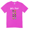 Camisa Feminina Baby Look Turma de Hogwarts
