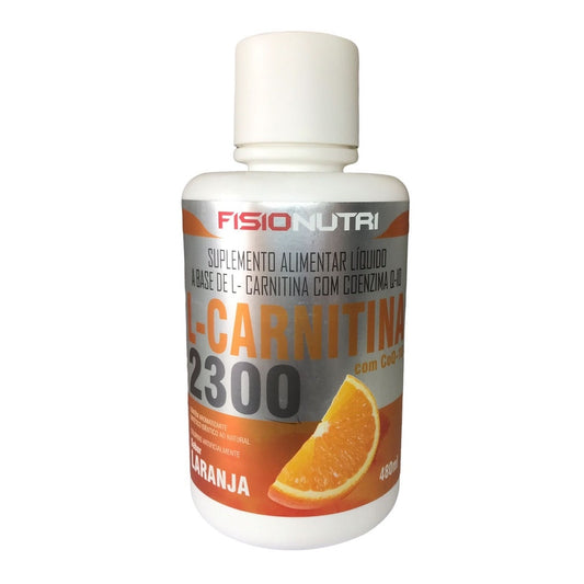 L-Carnitina com Coq-10 (480ml) - Sabor: Laranja