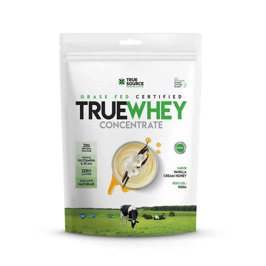 True Whey Concentrate (900g) - Sabor: Vanilla Cream Honey