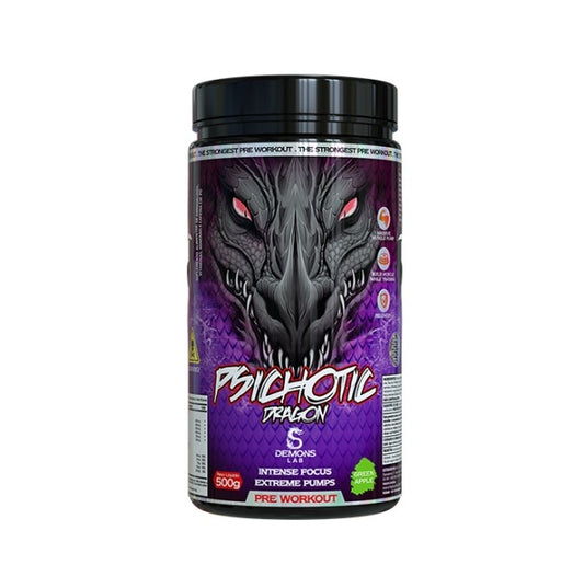 Psichotic Dragon (500g) - Sabor: Maçã Verde