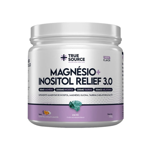 Magnésio + Inositol Relief 3.0 (350g) - Sabor: Camomila, Laranja e Lavanda