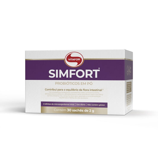 Simfort - Probiótico 30 Sachês (2g cada) - Padrão: Único