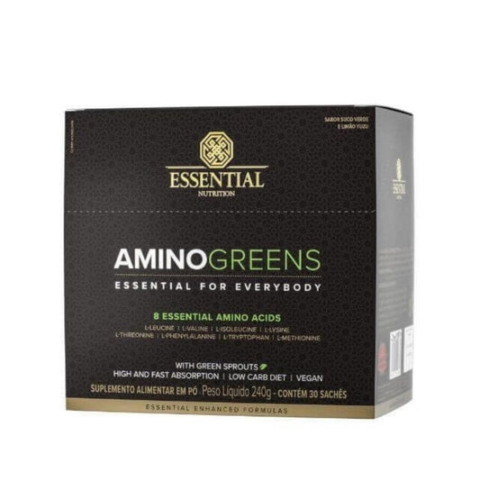 Amino Greens Display (30 Sachês - 8g) - Padrão: Único