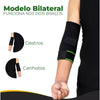 Cotoveleira Ortopédica Compressão Ajustável Academia Epicondlilite Fitness