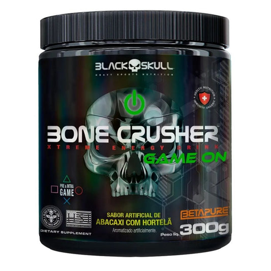 Bone Crusher Game On (300g) - Sabor: Abacaxi com Hortelã