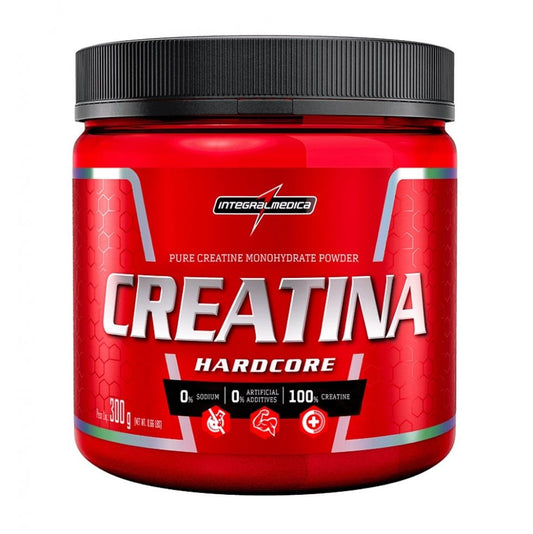 Creatina Monohidratada Powder Hardcore (300g) - Padrão: Único