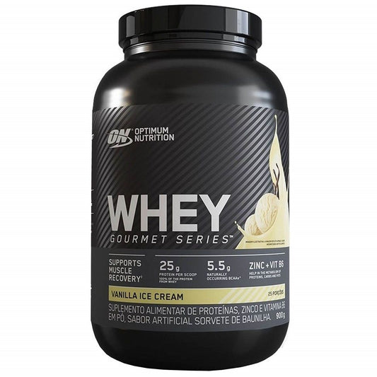 ON Whey Gourmet Series (900g) - Sabor: Vanilla Ice Cream