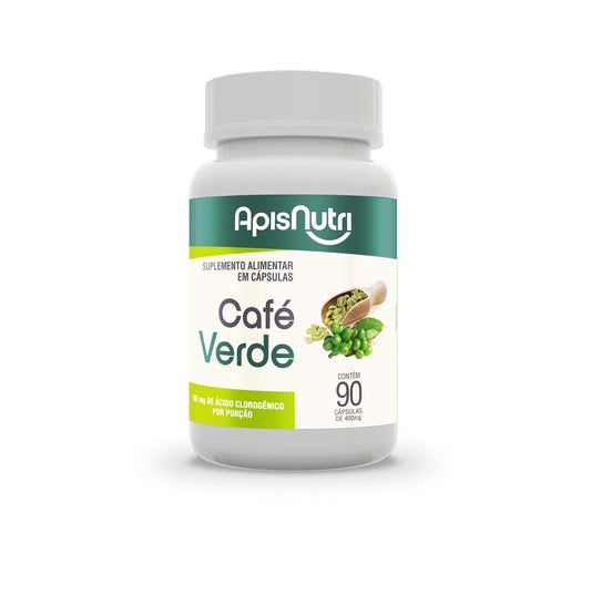 Café Verde - 400mg (90 caps) - Padrão: Único