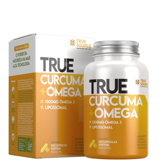 True Curcuma + Ômega (120 softgels) - Padrão: Único