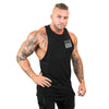 Marca roupas masculinas ginásio singlet muscle stringer tank topos de fitness