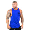 Marca roupas masculinas ginásio singlet muscle stringer tank topos de fitness