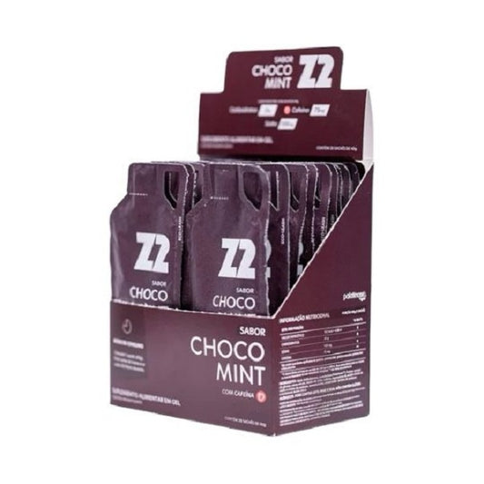 Energy Gel Z2 (Display 10 sachês 40g) - Sabor: Choco Mint