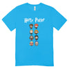 Camisa Feminina Baby Look Turma de Hogwarts