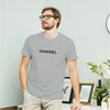 Camisa Chanel Logo Writing