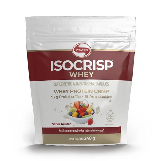 Isocrisp Whey Refil (240g) - Sabor: Neutro