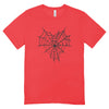 Camisa Feminina Baby Look Teia De Aranha